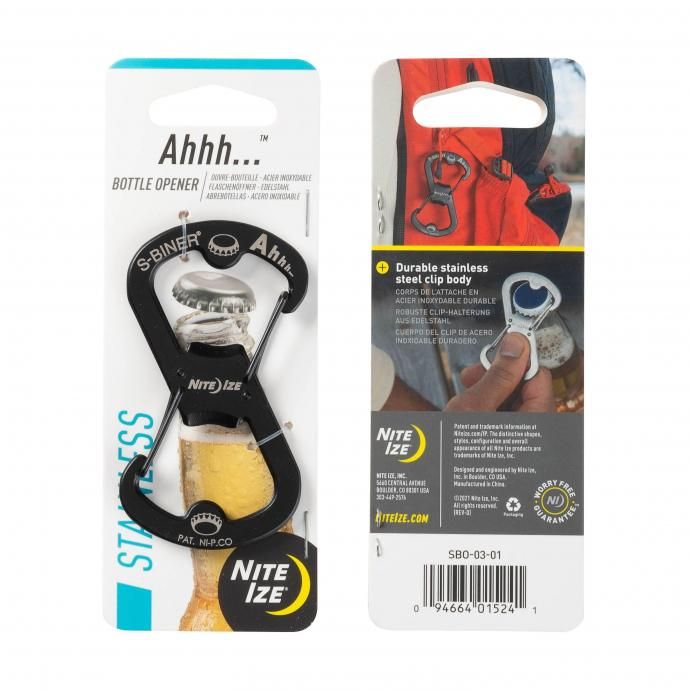 188854470 NITE IZE ʥȥ / Ahhh... Stainless Bottle Opener ӥʡ ܥȥ륪ץʡ ֥å 01