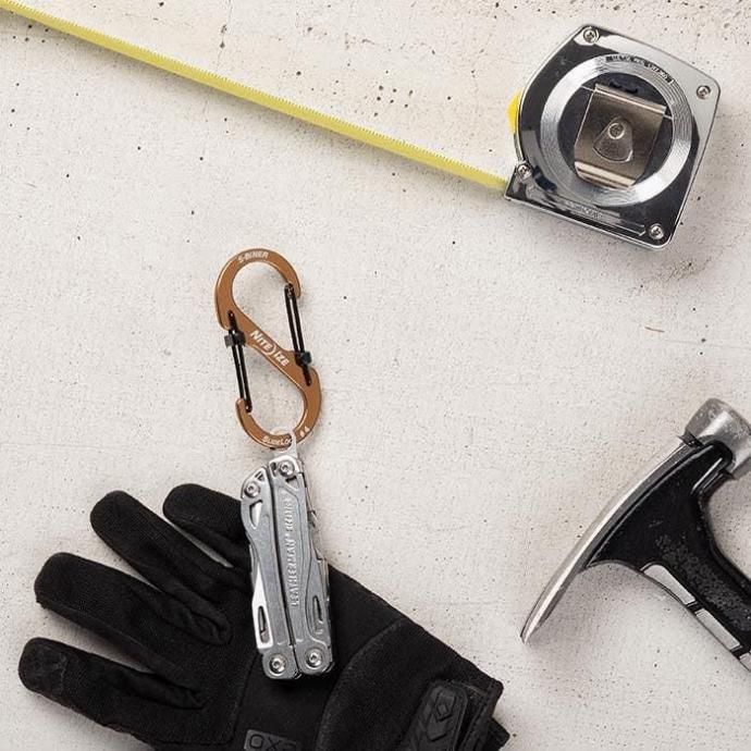 188854574 NITE IZE ʥȥ / S-Biner SlideLock Aluminum ӥʡ 饤ɥåߥ˥ #4 衼 02