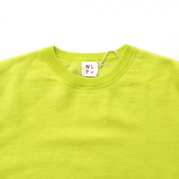 188867400 WLP / CREW NECK PO - ライムグリーン RL2510 02