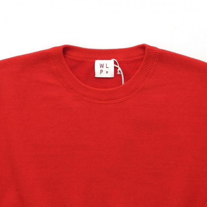188867411 WLP / CREW NECK PO - レッド RL2510 02
