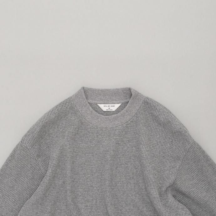 188893516 STILL BY HAND ƥХϥ / CS01254 - HEATHER GREY ޥ륫åȥ 02