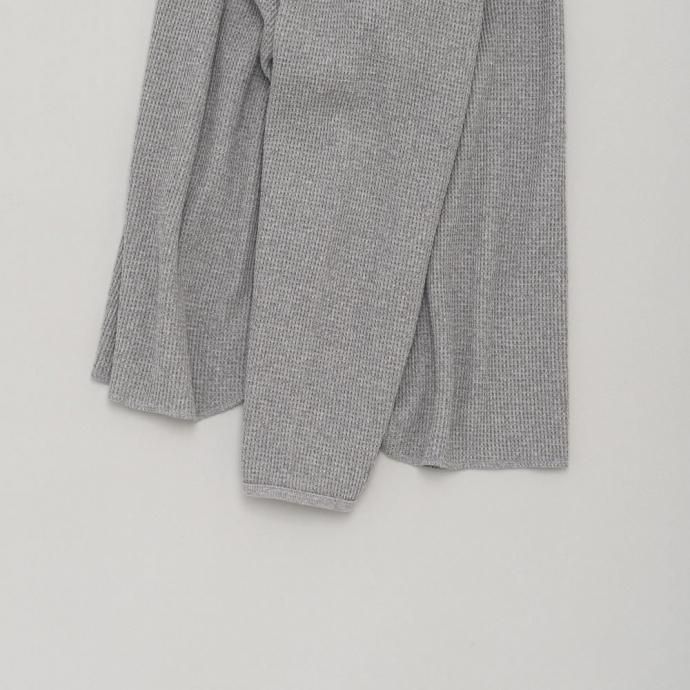 STILL BY HAND スティルバイハンド / CS01254 - HEATHER GREY サーマルカットソー 02