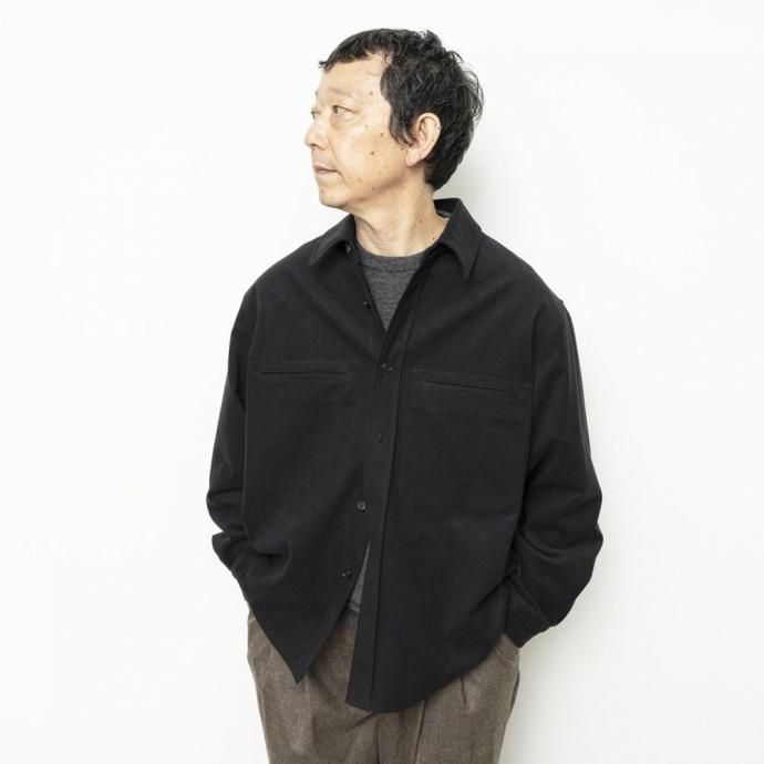 189021869 STILL BY HAND スティルバイハンド / BL02254 - CAMEL フェイクスウェード素材 シャツブルゾン 02