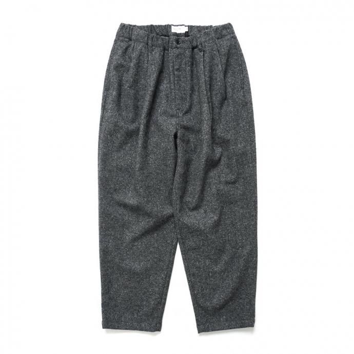 189086684 STILL BY HAND スティルバイハンド / PT02254 - GREY シルクネップ ウールパンツ 01