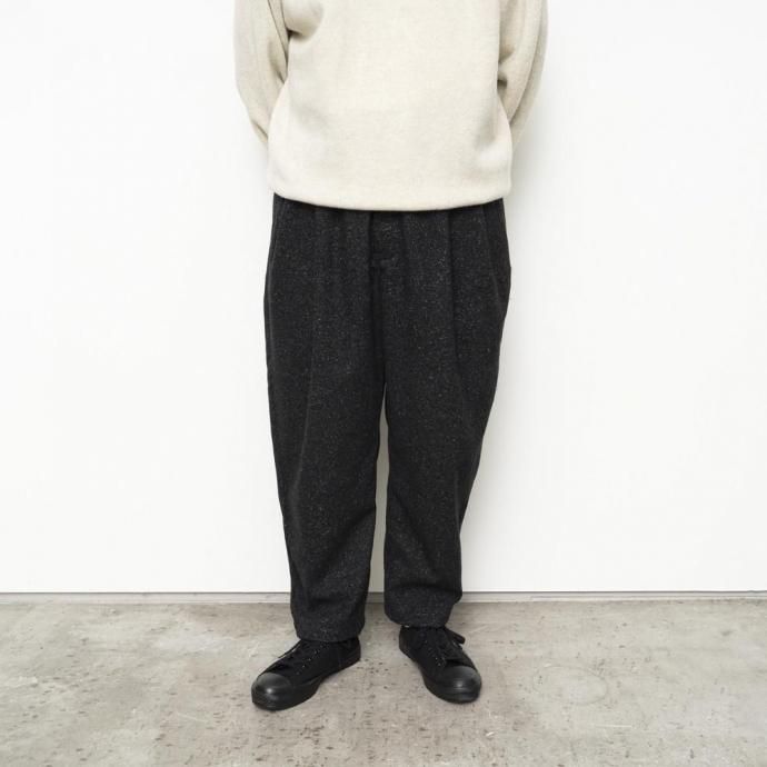 189086684 STILL BY HAND スティルバイハンド / PT02254 - GREY シルクネップ ウールパンツ 02