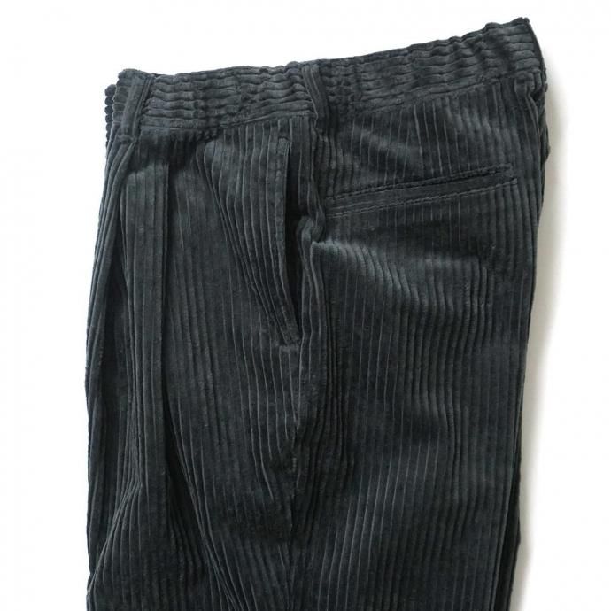 STILL BY HAND スティルバイハンド / PT05254 - BLUE CHARCOAL 太畝