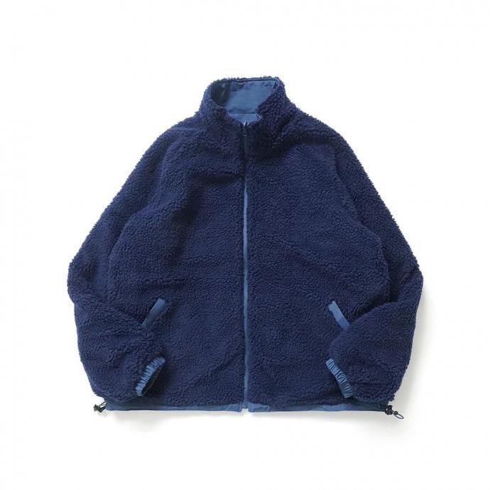 189274386 BEIMAR / Reversible Boa Jacket - Navy ӡޡ С֥ܥ㥱å 02