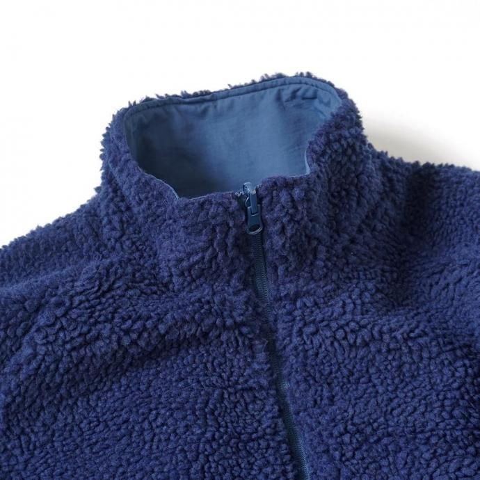 189274386 BEIMAR / Reversible Boa Jacket - Navy ӡޡ С֥ܥ㥱å 02