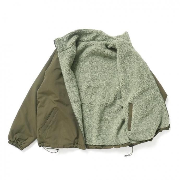 189274403 BEIMAR / Reversible Boa Jacket - Olive ӡޡ С֥ܥ㥱å 02