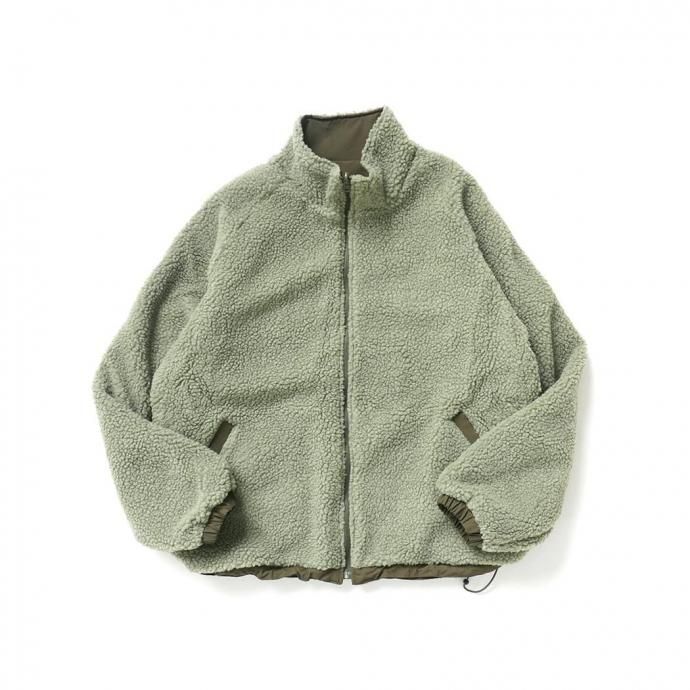 189274403 BEIMAR / Reversible Boa Jacket - Olive ӡޡ С֥ܥ㥱å 02