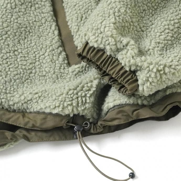 189274403 BEIMAR / Reversible Boa Jacket - Olive ӡޡ С֥ܥ㥱å 02