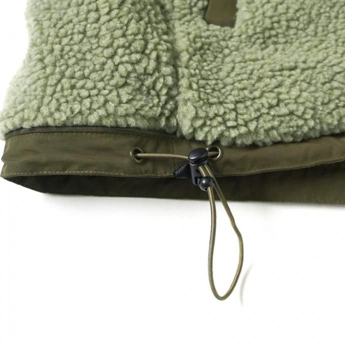 189274403 BEIMAR / Reversible Boa Jacket - Olive ӡޡ С֥ܥ㥱å 02