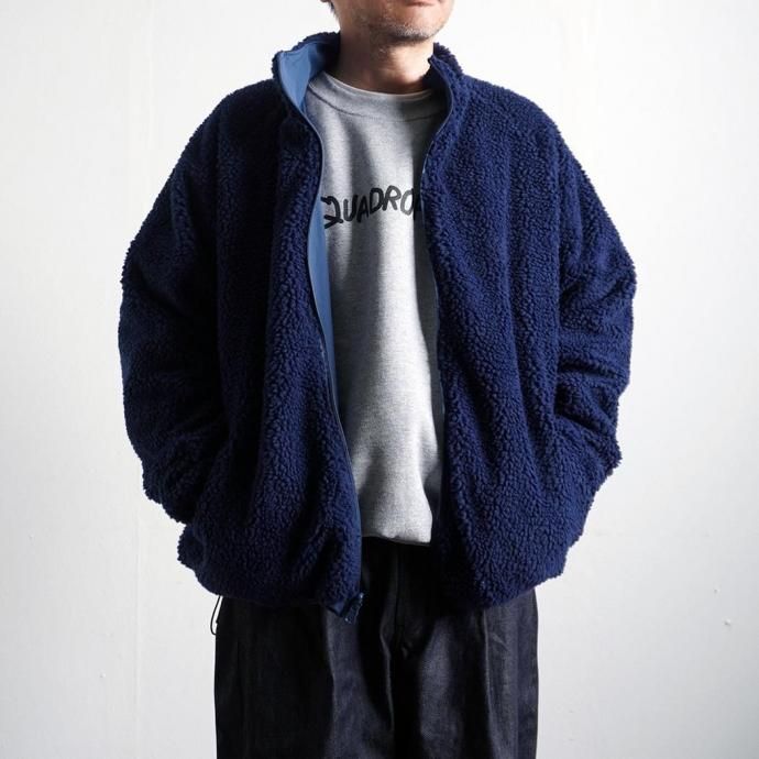 189274411 BEIMAR / Reversible Boa Jacket - Grey ӡޡ С֥ܥ㥱å 02