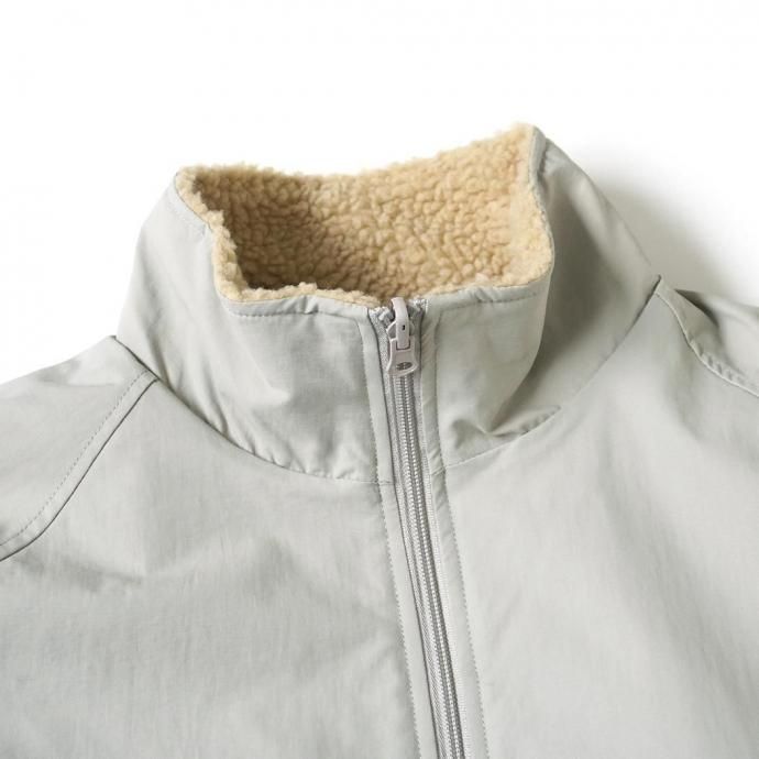 189274411 BEIMAR / Reversible Boa Jacket - Grey ӡޡ С֥ܥ㥱å 02