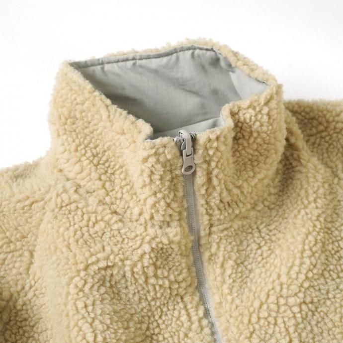 189274411 BEIMAR / Reversible Boa Jacket - Grey ӡޡ С֥ܥ㥱å 02