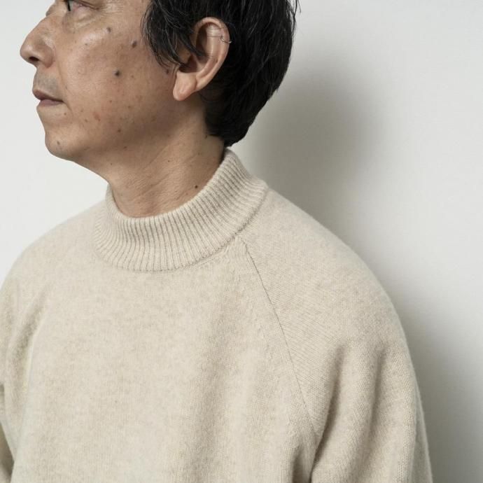 189309885 STILL BY HAND ƥХϥ / KN05254 - MELANGE OATMEAL ߥå顼 ϥͥåץ륪С 02