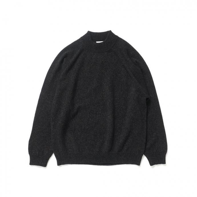 189309930 STILL BY HAND ƥХϥ / KN05254 - MELANGE NAVY ߥå顼 ϥͥåץ륪С 01