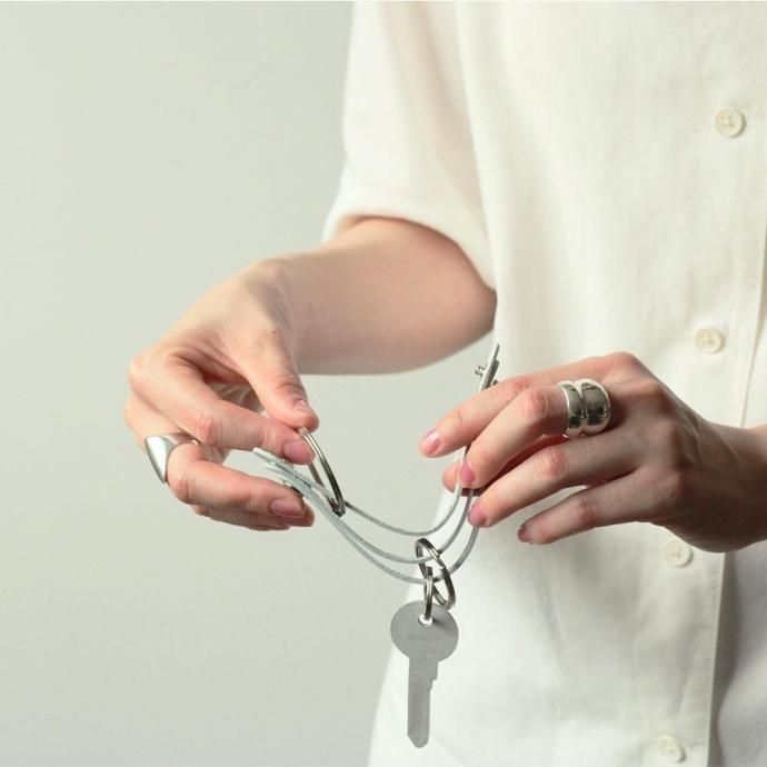 151917613-pblue i ro se / ACC-F03 FOLD KEY HOLDER եɥۥ - PALEBLUE 02