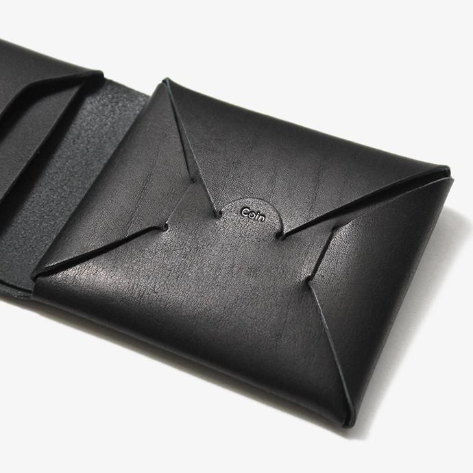 143032913-black i ro se / ACC-SL03 seamless short wallet ޤ 쥶 쥹硼ȥå - BLACK 02