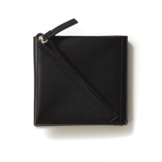 157078215black i ro se / ACC-SS1 / SLANT SHORT WALLET ޤ - BLACK 02