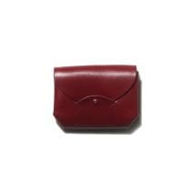 i ro se / ACC-R02 ric-rac mini wallet レザー リックラック ミニウォレット - BURGUNDY
