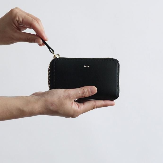 143032374-black i ro se / ACC-PU06 pop-up mini wallet 饦ɥեʡդ 쥶 ݥåץå ߥ˥å - BLACK 02
