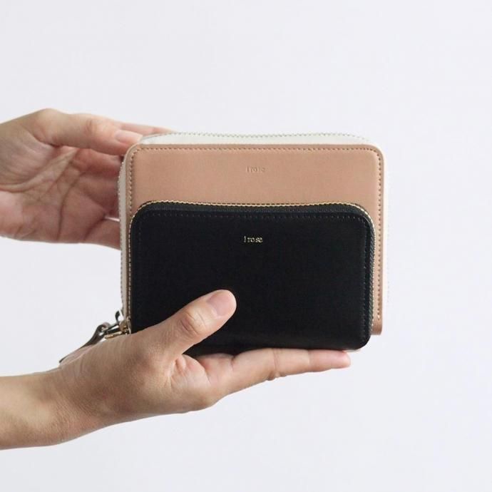 143032374-black i ro se / ACC-PU06 pop-up mini wallet 饦ɥեʡդ 쥶 ݥåץå ߥ˥å - BLACK 02