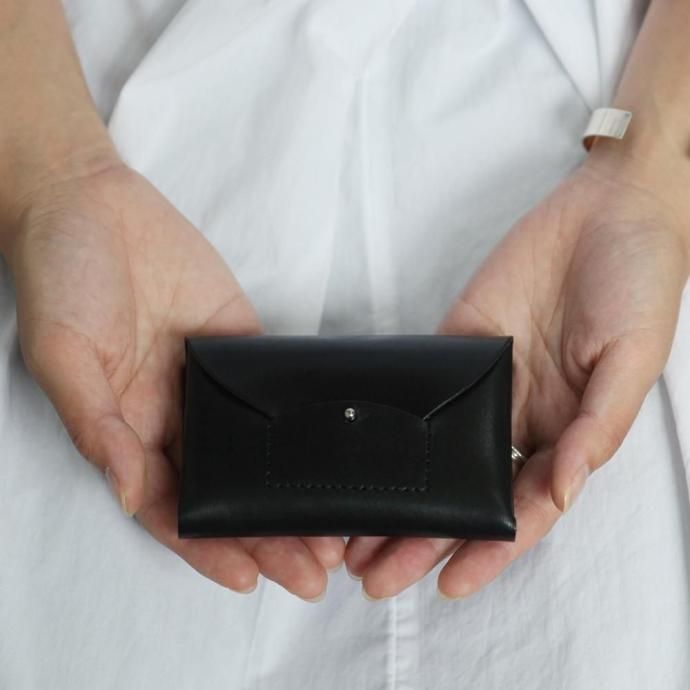 144024694-black i ro se / ACC-R03 ric-rac card case 쥶 åå ɥ - BLACK 02