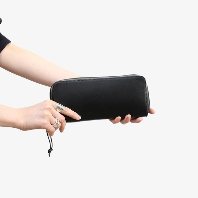 149998010-black i ro se / BAG-PU11 POCKETABLE KNAP TOTE BAG ʥåסȡȥХå - BLACK 02