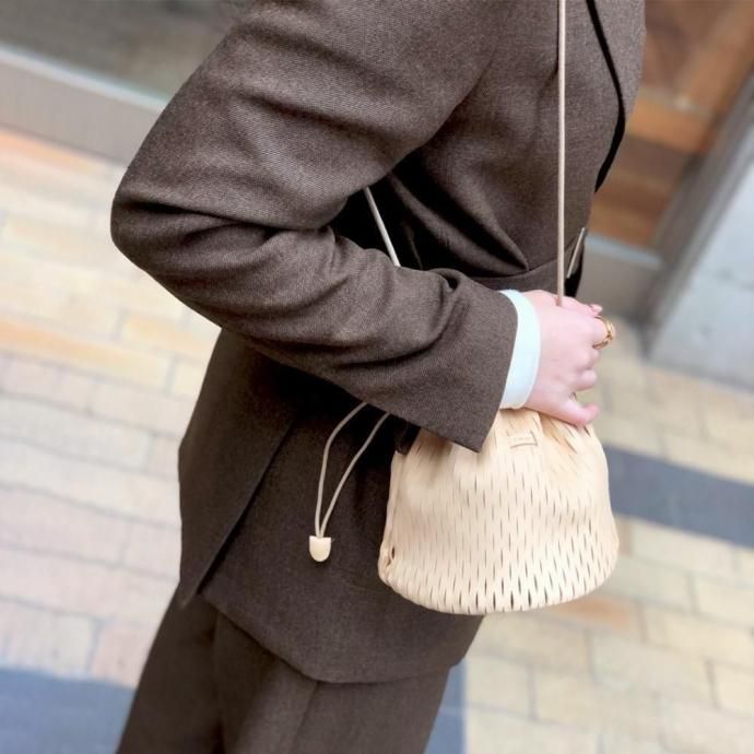 143024706-nude i ro se / BAG-N07 net bucket mini bag 쥶 ͥå ХåȥХå ߥ - ̡ 02