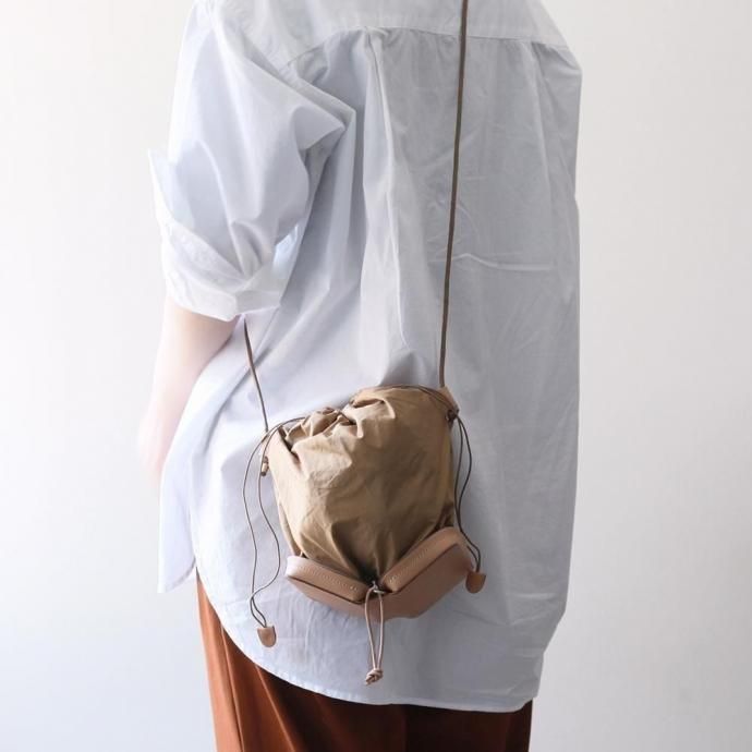 149997858-beige i ro se / BAG-PU10 POCKETABLE MINI SHOULDER BAG Хå - ١ 02