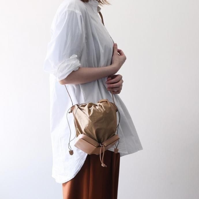 149997858-beige i ro se / BAG-PU10 POCKETABLE MINI SHOULDER BAG Хå - ١ 02