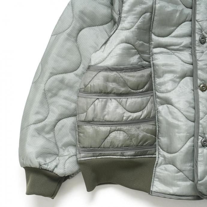 189371213 oddment / QUILTING MA-1 - Sage ƥ󥰥饤ʡ ᥤΡ顼֥륾 02