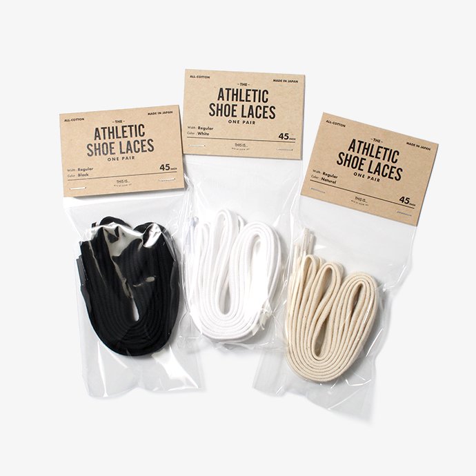 This is... / All-Cotton Athletic Shoelaces コットンシューレース - 6×2サイズ×3色