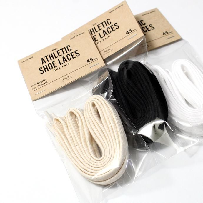 This Is All Cotton Athletic Shoelaces コットンシューレース 3 2サイズ 3色