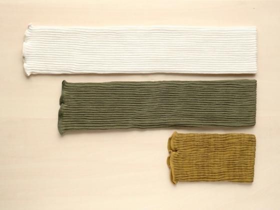 コットンウォーマー メール便可 2点まで》mokono つむぎ綿ウォーマー : リココチ ヤフー