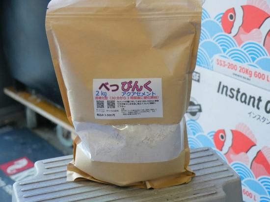 べっぴんアクアセメント 1.5キロ(C-3897) 海水魚 サンゴ 生体