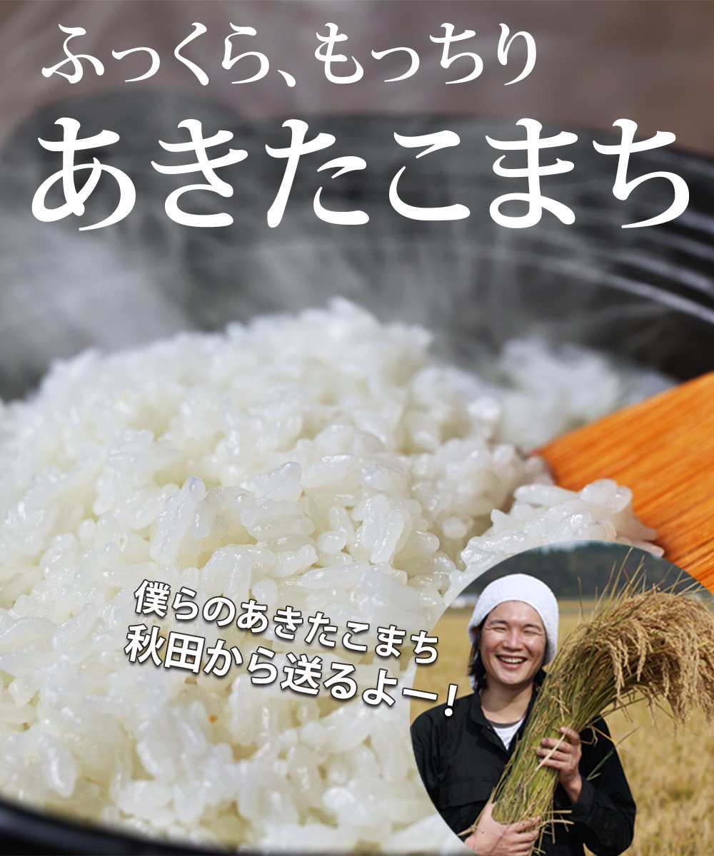 新米あきたこまち玄米10kg【令和5年（2023年）秋収穫】- じゅんさいと