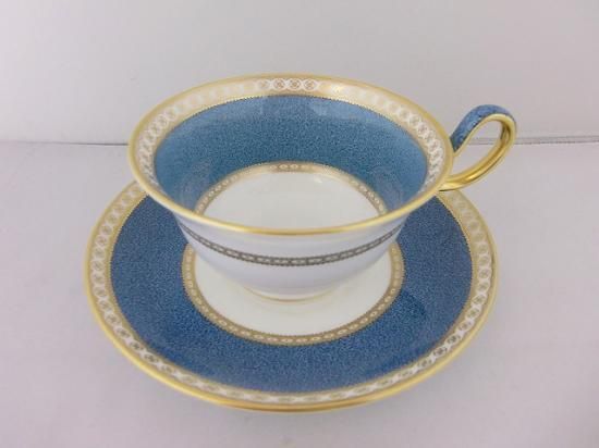 ウェッジウッドWedgwood ユーランダーパウダーブルーピオニーカップ＆S