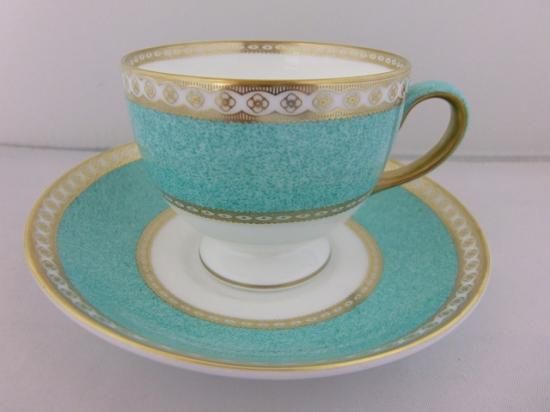 wedgewood カップ&ソーサー ユーランダー ターコイズ-