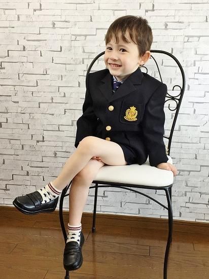 男の子紺ブレザー。100cm。 | 子供ドレス 、発表会ドレスの 男の子紺ブレザー。100cm。 | 子供ドレス 、発表会ドレスの
