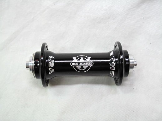 White Industries * T11 front hub * 28h * Black - ShiokazeStore