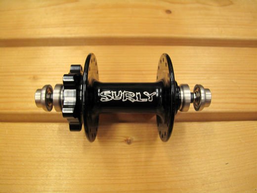 SURLY * ULTRA NEW FRONT DISC HUB * 32H * BLACK - ShiokazeStore