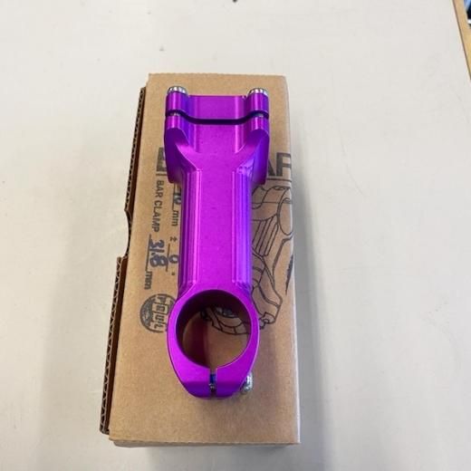 PAUL * BOXCAR STEM * 31.8mm/0°/90mm * PURPLE - ShiokazeStore