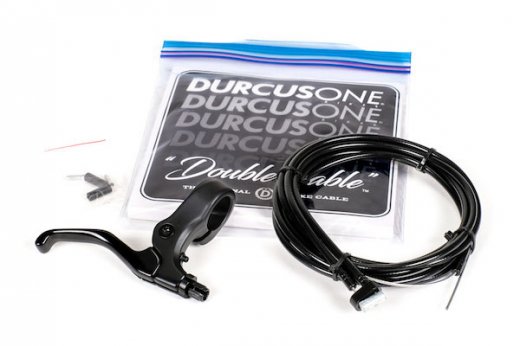 DURCUS ONE * DOUBLE CABLE & LEVER SET - RIGHT - BLACK - ShiokazeStore