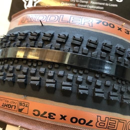 未使用 700X45C WTB RIDDLER 2本 タンカラー WTB ( ダブルティービー ) クリンチャータイヤ RIDDLER TCS