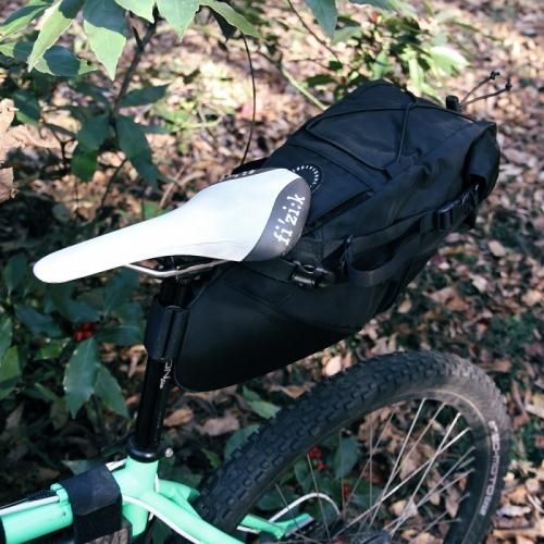 FAIRWEATHER* seat bag (black) サドルバッグ FAIRWEATHER / フェアウェザー / seat bag (x-pac black