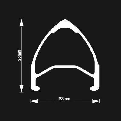 H PLUS SON * AT-25 ARCHETYPE RIM * 700c 32H * HAIR LINE HARD