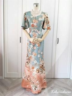 Dress＊お呼ばれワンピース・ドレス - 着物ドレス＊着物リメイクドレス