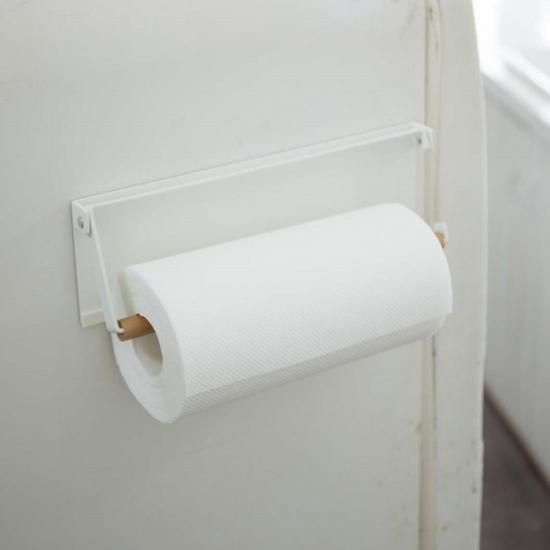 片手でカットマグネットキッチンペーパーホルダー トスカ ナチュラルインテリアのお店 ポタ フルール 片手でカットマグネットキッチンペーパーホルダー トスカ ナチュラルインテリアのお店 ポタ フルール